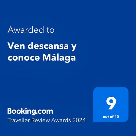 Ven Descansa Y Conoce Málaga Esterno foto